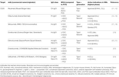 Monoclonal Antibody Therapies for Hematological Malignancies: Not Just Lineage-Specific Targets